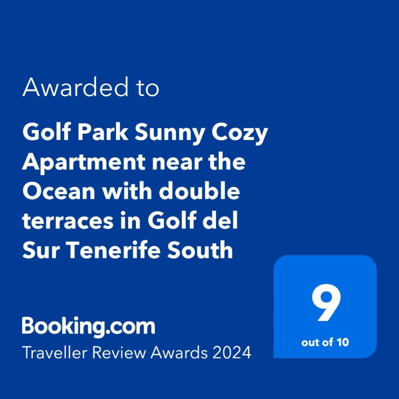Bookinn Golf Park Sunny Cozy Apartment Near The Ocean With Large Double Terraces, Fiber Wifi, 3 Pools, Bbq Tenerife South San Miguel de Abona Exteriér fotografie